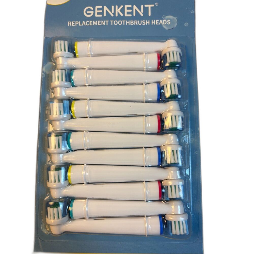 GENKENT Rotating Toothbrush Heads 12pcs All-Around Cleaning ID2522 3709